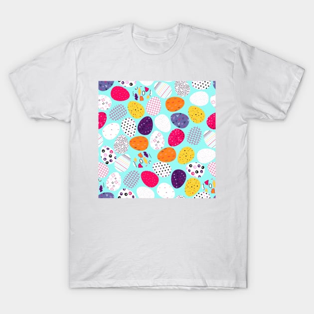 cute easter egg pattern T-Shirt by Thepurplepig